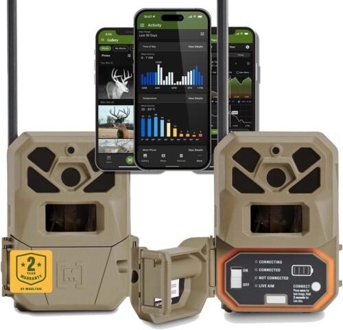 Moultrie Edge 2 Pro: The Ultimate 4G LTE Trail Camera with Stunning 40MP Photos and Smart AI Features!