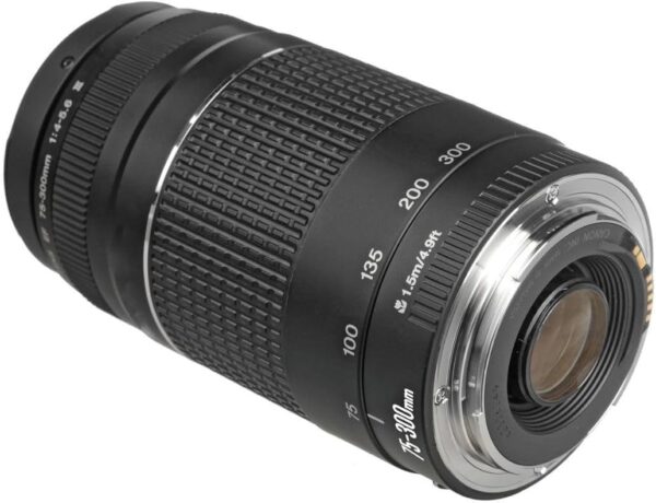 Canon EF 75-300mm f/4-5.6 III Telephoto Zoom Lens for Canon SLR Cameras, 6473A003 (Renewed) - Image 3