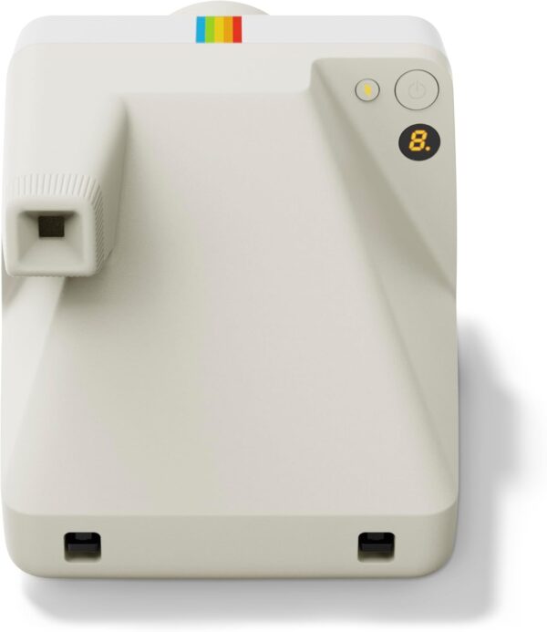 "Capture Memories in Style: Polaroid Now Gen 3 Instant Camera & 16-Photo Film Bundle in Chic Pebble White" - Image 4