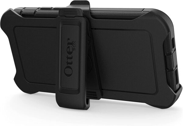 OtterBox Defender Series Replacement Belt Clip Holster for iPhone 13 (Not Mini/Pro/Pro Max) Black - Not for Stand-Alone Use - Image 3