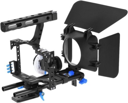 Ultimate Filmmaker's Arsenal: Andoer Aluminum Camera Cage Rig for Sony A7 & Panasonic GH4 - 이미지 5