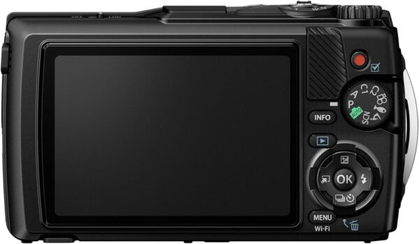 OM SYSTEM Tough TG-7 Black Underwater Camera, Waterproof, Freeze Proof, High Resolution Bright, 4K Video 44x Macro Shooting (Successor Olympus TG-6) - Image 3