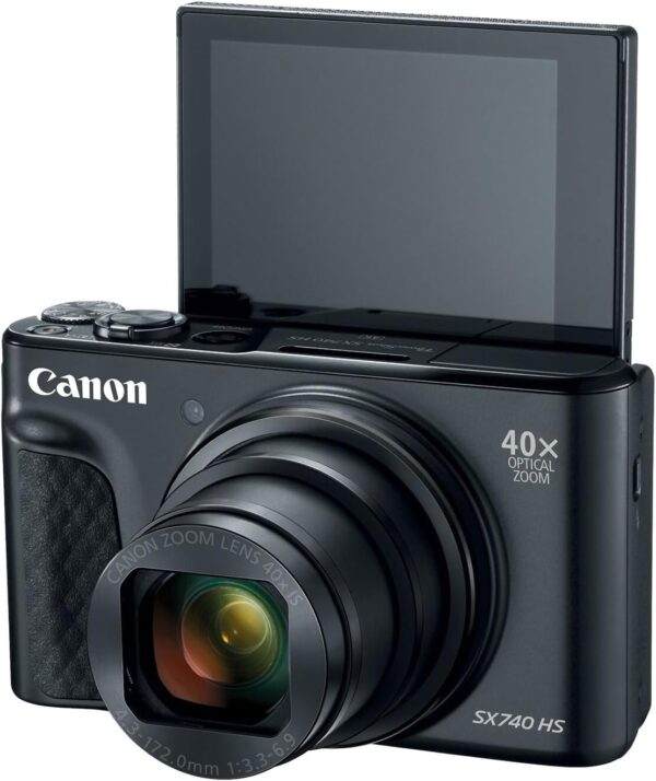 Canon Snap & Capture: Compact Digital Camera with 3.0" LCD in Sleek Black (Model 2955C001) - Image 2