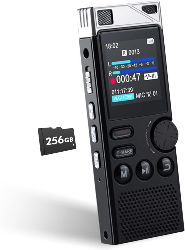 "Unleash the Power of Sound: WUCOTC 264GB Voice Recorder—Your Ultimate Companion for Meetings and Lectures!"