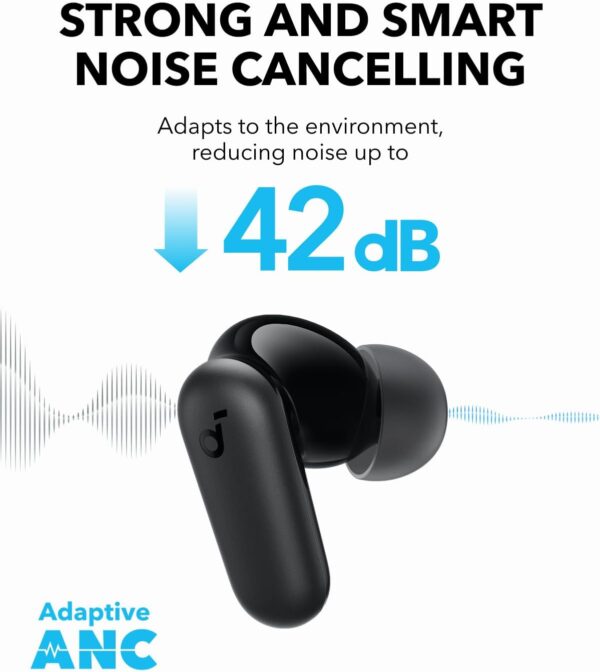Anker Soundcore P30i: Advanced Noise-Canceling Earbuds with Deep Bass and 45HR Playtime – Your Ultimate 2-in-1 Companion! - Image 6