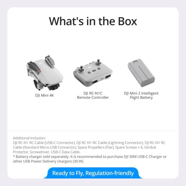 "Experience the Skies: DJI Mini 4K Drone - Ultra-Light, 4K UHD Capture, and Intelligent Flight Awaits!" - Image 7