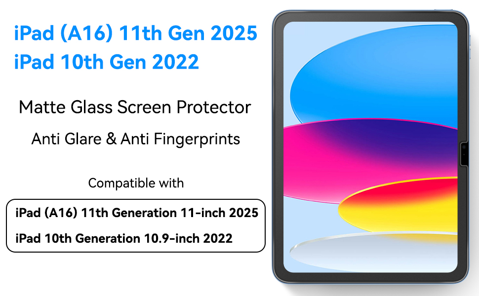 "Elevate Your iPad Experience: Mothca Anti-Glare Matte Screen Protector for 11-inch A16 & 10th Gen Models" 8 6fa75c95 64ba 486f bdab 0acc42364e52. CR0,0,970,600 PT0 SX970 V1