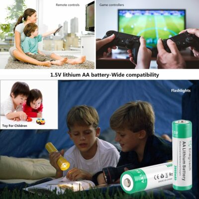 Premium 3000mAh AA Lithium Batteries: Ultimate Power for Your Smart Devices – 16-Pack for Blink Cameras, Doorbells, and Security Systems! - 이미지 7