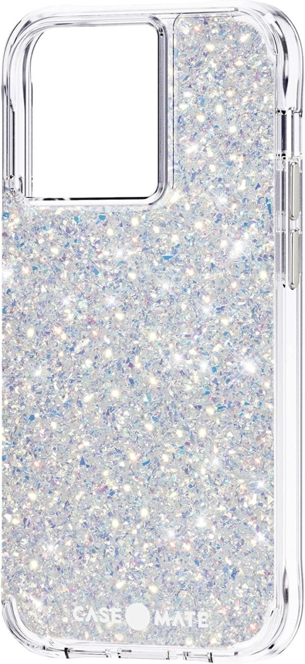 "Celestial Shield: Luxe Twinkle Stardust Case for iPhone 13 Pro with Ultimate Drop Defense & Wireless Charging" - Image 4