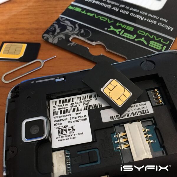 "Ultimate 4-in-1 SIM Card Adapter Kit: Nano, Micro, and Standard Conversions with Sleek Steel Eject Tool" - Image 5