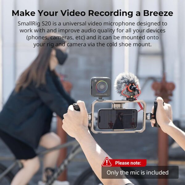 "Elevate Your Sound: The Ultimate SMALLRIG Shotgun Mic for Vloggers and Filmmakers!" - Image 4