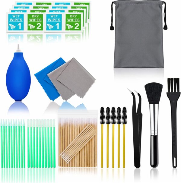 "Ultimate Device Refresh: 140-Piece Cleaning Kit for Phones, Speakers, and More!"
