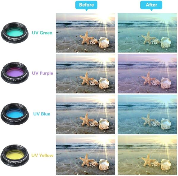 Godefa Phone Camera Lens Kit, 14 in 1 Lenses with Selfie Light for iPhone 14 13 12 11 Xs X Pro Samsung and Other Andriod Smartphone, Universal Clip on Wide Angle+Macro+ Fisheye Camera Lenses - Image 8