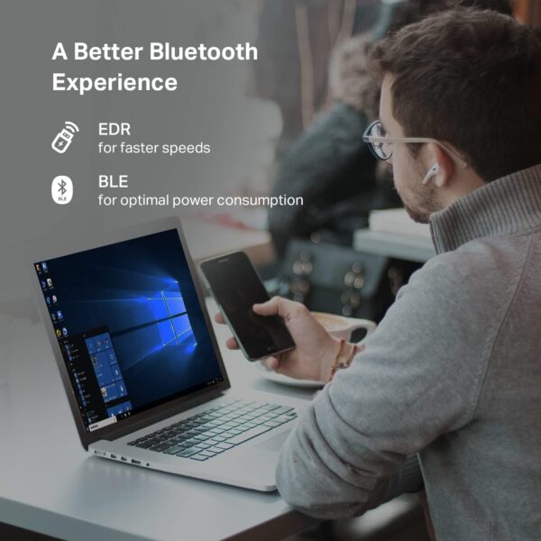 "Upgrade Your Connectivity: TP-Link UB500 Nano Bluetooth 5.0 Adapter for Seamless PC Gaming & Streaming" - Image 5