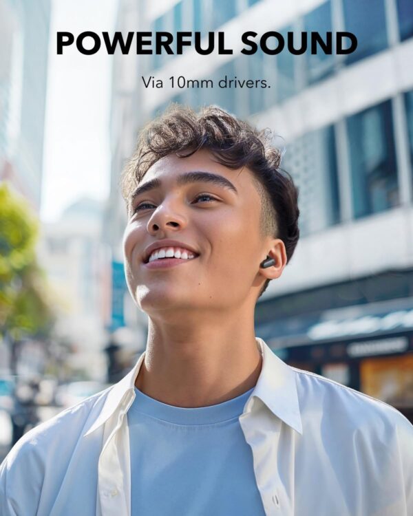 Anker Soundcore P30i: Advanced Noise-Canceling Earbuds with Deep Bass and 45HR Playtime – Your Ultimate 2-in-1 Companion! - Image 3