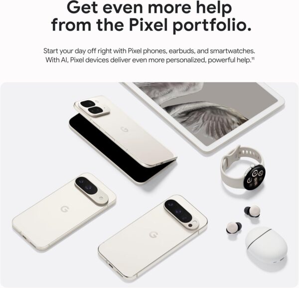 Unleash the Power: Google Pixel 9 - Unlocked Android Marvel with Gemini, All-Day Battery, Stellar Camera, and 6.3" Actua Display in Peony - 128 GB! - Image 9
