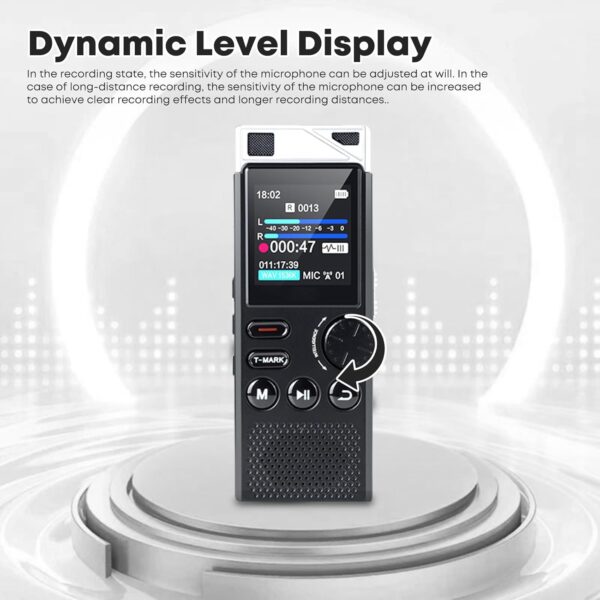 "Unleash the Power of Sound: WUCOTC 264GB Voice Recorder—Your Ultimate Companion for Meetings and Lectures!" - Image 4