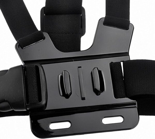 Chest Harness Mount Adjustable Chest Strap Belt with J Hook Compatible with Gopro Hero 13 12 11 10 9 8/AKASO/Dragon Touch/Vemont/Remali Capature Cam/WOLFANG/Surfola Action Camera Accessories - Image 2