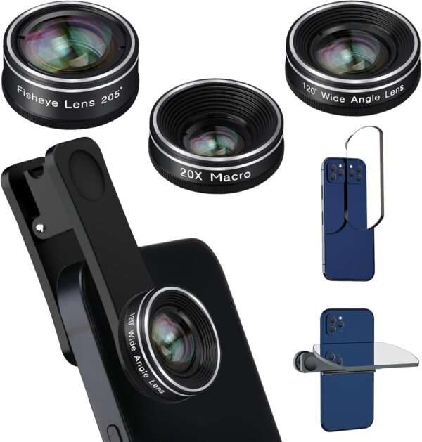 Unlock Your Smartphone's Potential: The Ultimate 3-in-1 Lens Kit for Stunning Photography