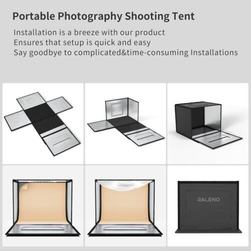 Illuminate Your Shots: The Ultimate 20'' Photo Studio Light Box with 120 LEDs and Vibrant Backdrops for Captivating Still Life Photography - 이미지 8