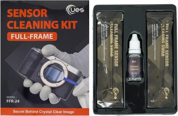 Ultimate 14-Piece Full Frame Camera Care Kit: Precision Sensor Swabs & 15ml Cleaner for Sony, Nikon, and Canon - Image 8