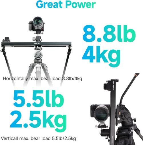 "Unlock Cinematic Potential: Accsoon Toprig 24” Motorized Slider with Smart Dual Control and Dynamic Features" - 이미지 6