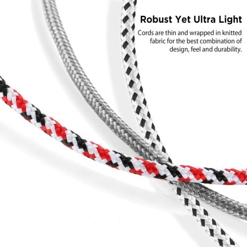 "DUKABEL Zebra White Audio Splitter: Elevate Your Listening Experience with a Stylish 3.5mm TRS Cable" - 이미지 6