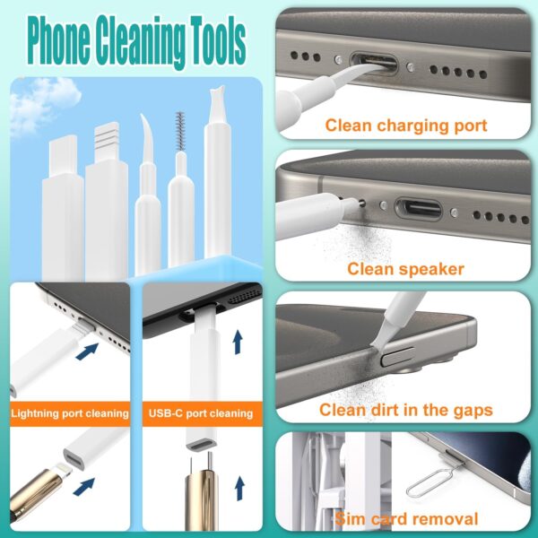 All-in-One VICHYIE Tech Cleaning Duo: Brush & Kit for Spotless Screens, Devices, and More! - Image 2