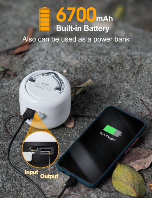 Illuminate Your Adventures: The Ultimate 1000LM Rechargeable LED Lantern for Camping and Emergency Preparedness - 이미지 2