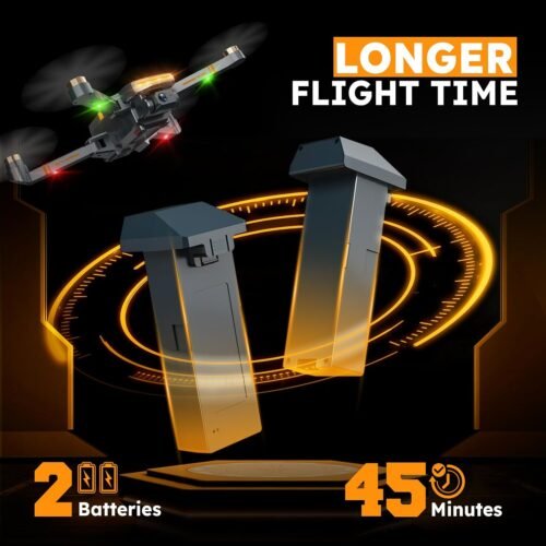 Explore the Skies: G9 Foldable 4K GPS Drone with Smart Follow-Me, Long Flight Life, and Ultimate Stability for All Ages - 이미지 7