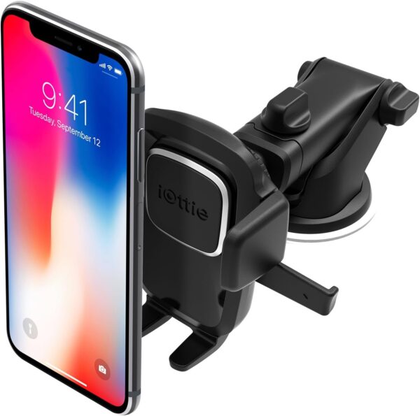 "Universal Phone Holder: iOttie's Easy One Touch 4 - Your Ultimate Car and Desk Companion!"