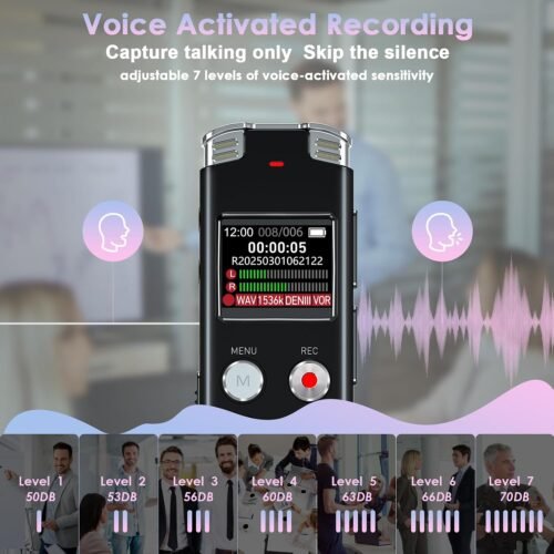 "Unlock Your Voice: The Ultimate 64GB Mini Digital Recorder for Effortless Lecture and Interview Capturing!" - 이미지 3