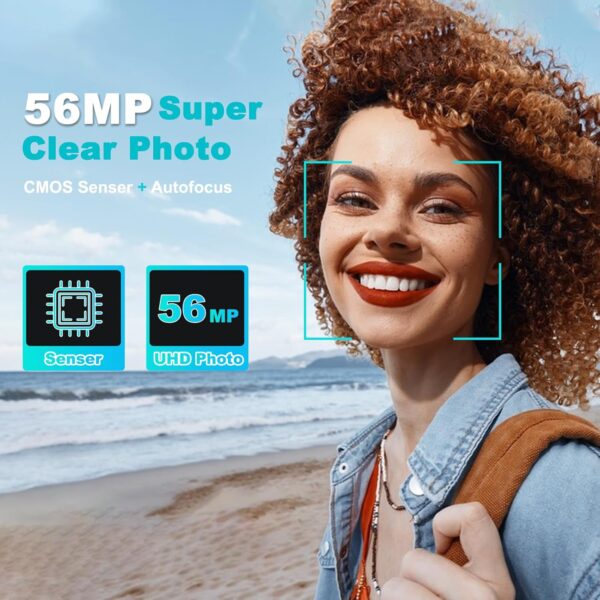 "Unleash Creativity: The Ultimate 4K 56MP Flip Screen Camera for Aspiring Vloggers and Photographers!" - Image 2