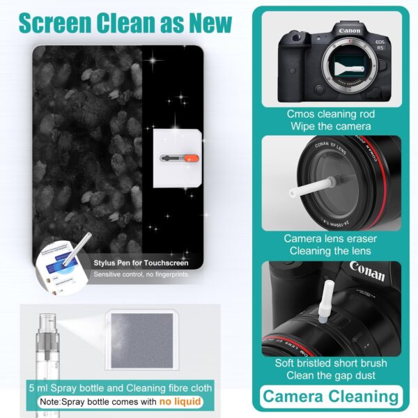 All-in-One VICHYIE Tech Cleaning Duo: Brush & Kit for Spotless Screens, Devices, and More! - Image 5