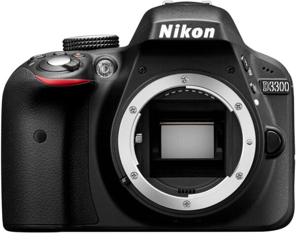Nikon D3300 DSLR 24.2 MP HD 1080p Camera Body - Black