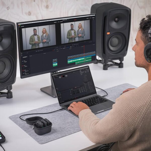 RODE Wireless PRO Compact Wireless Microphone System with Timecode, 32-bit Float On-board Recording, 2 Lavalier Microphones and Smart Charge Case for Filmmaking and Content Creation - Image 3