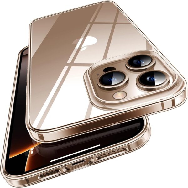 "TORRAS Crystal Clear Armor: Sleek and Strong Protection for Your iPhone 16 Pro!"