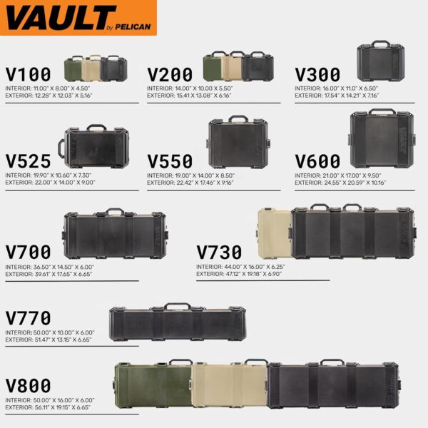 Pelican Vault V525: The Ultimate Hard Case for Your Camera, Firearm, and Gear Adventure! - Image 9