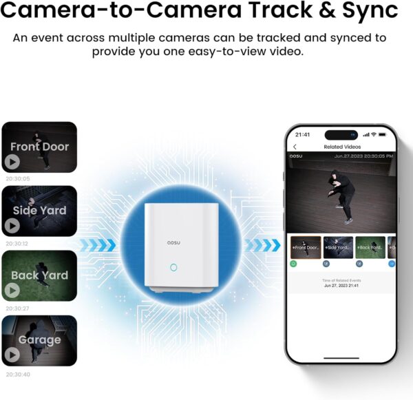 "Revolutionize Home Safety: AOSU 2-Minute DIY Solar Security Camera Kit with Stunning 2K Night Vision and No Subscription Fees!" - Image 7