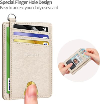SleekSecure: The Ultimate Minimalist RFID Wallet with Detachable D-Shackle for All Occasions - 이미지 6