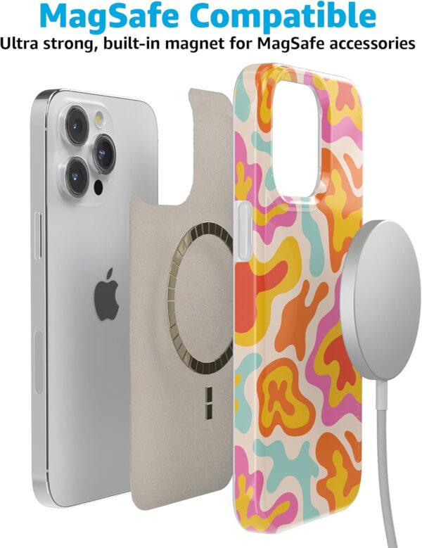 Tropical Vibes: Retro-Inspired Casely iPhone 15 Pro Case with MagSafe Magic - Image 7