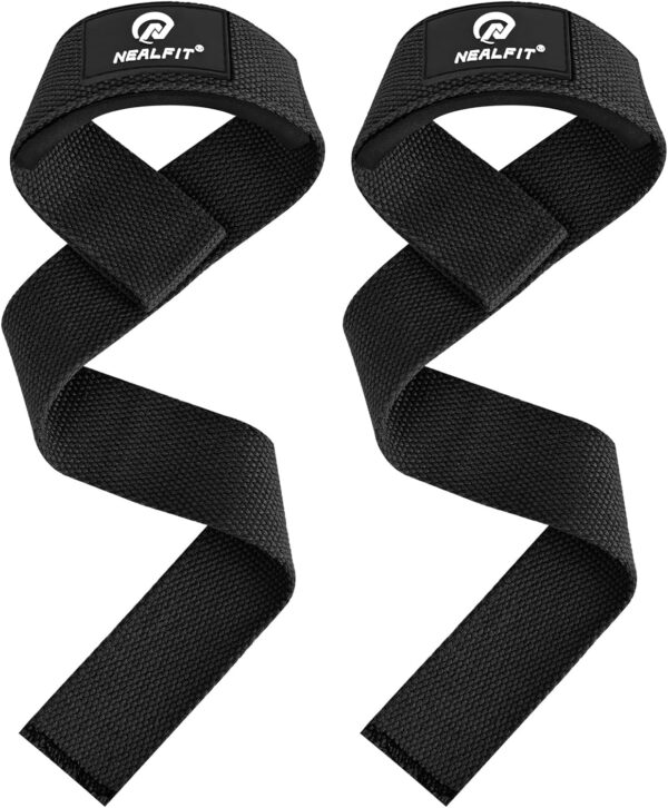 Lifting Straps for Weightlifting, Wrist Straps for Weightlifting, Deadlifts, Bodybuilding, Strength Training, Weight Lifting Straps for Men&Women