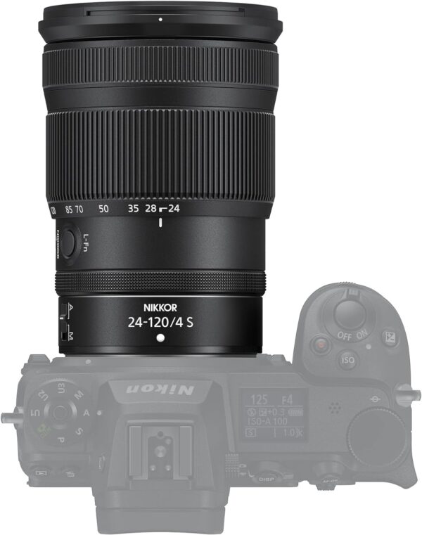 Nikon NIKKOR Z 24-120mm f/4 S | Premium constant aperture all-in-one zoom lens for Z series mirrorless cameras (wide angle to telephoto) | Nikon USA Model - Image 5