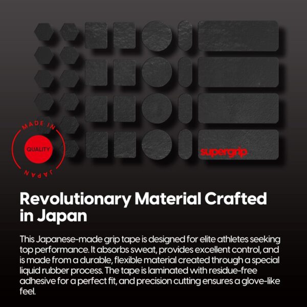 "Revolutionize Your Game with Pulsar's Ultra-Thin SUPERGRIP Mouse Tape: Supreme Comfort and Control!" - Image 3