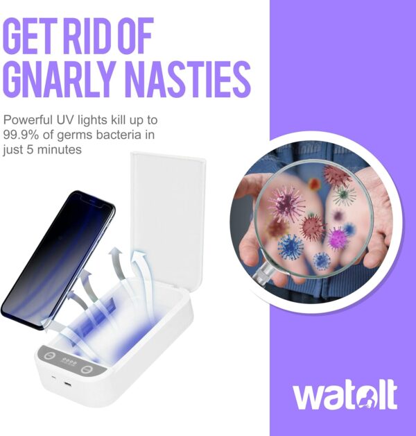 Revitalize Your Phone: The Ultimate UV Sanitizing Box for iPhones and Smartphones - Image 5