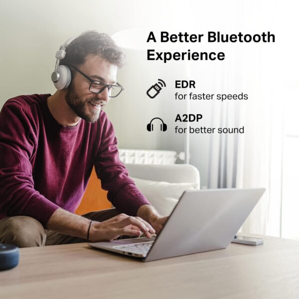 TP-Link Nano 2-in-1 USB Bluetooth WIFi Adapter AC600(Archer T2UB Nano)- Bluetooth 4.2 with 2.4G/5G Dual Band Wireless Network Adapter for Desktop PC, WPA3, Supports Windows 11,10, 8.1,8, 7 - Image 4