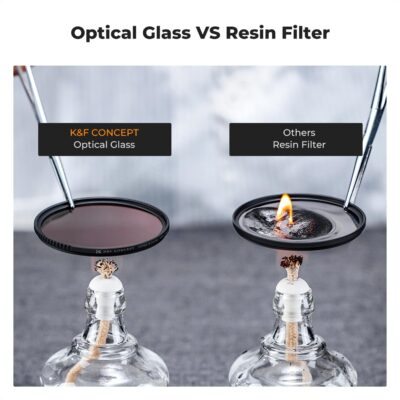 Ultimate 3-Piece K&F Concept Lens Filter Set: UV, CPL & ND4 with Multi-Layer Coatings, Cleaning Cloth & Pouch! - 이미지 3