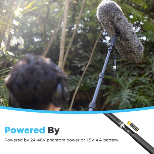 Capture Crystal Clarity: Boya BY-BM6060 Super-Cardioid XLR Microphone for Film, Interviews, and Podcasts - Image 5