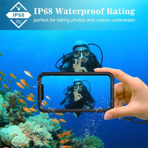 "Ultimate Protection: SPORTLINK Waterproof & Rugged Case for iPhone 11 - Shockproof, Dustproof, and Built-In Screen Shield" - Image 7