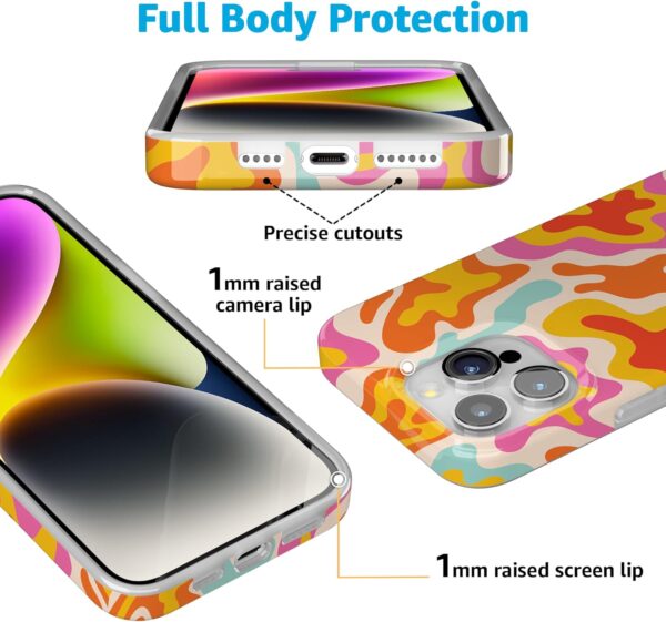 Tropical Vibes: Retro-Inspired Casely iPhone 15 Pro Case with MagSafe Magic - Image 5